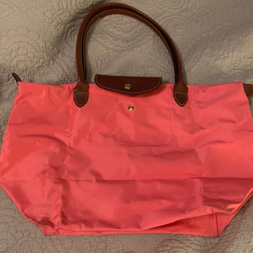 Long champ pink purse